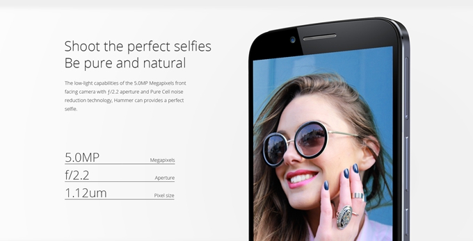 UMI EMAX 4G LTE 5.5inch FHD Android 4.4 2GB 16GB Smartphone 64bit MTK6752 Octa Core 1.7 GHz 13.0MP Miracast OTG - Gray