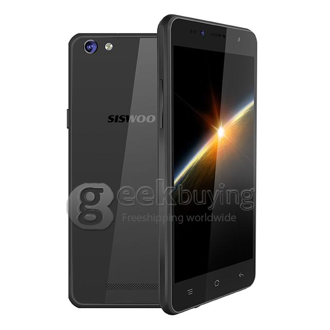 SISWOO C50-A 5.0inch 4G FDD-LTE Android 5.0 Smartphone MTK6735 Quad Core 1GB RAM 8GB ROM 8.0MP IPS HD - Black