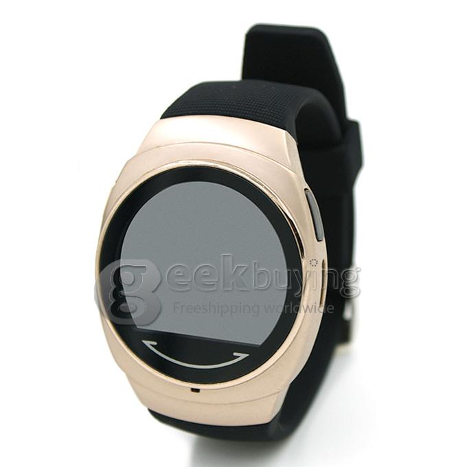 UO Bluetooth Smart Sports Watch Pedometer Stopwatch BT4.0 Waterproof For Andriod IOS - Gold