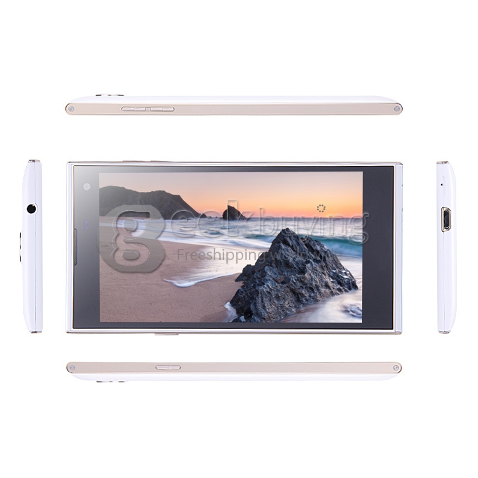 INEW V7 MTK6582 Quad Core 1.3GHz 5.0 Inch Smartphone Android 4.4 OS 2GB RAM 16GB ROM 16.0MP 3G/GPS - White