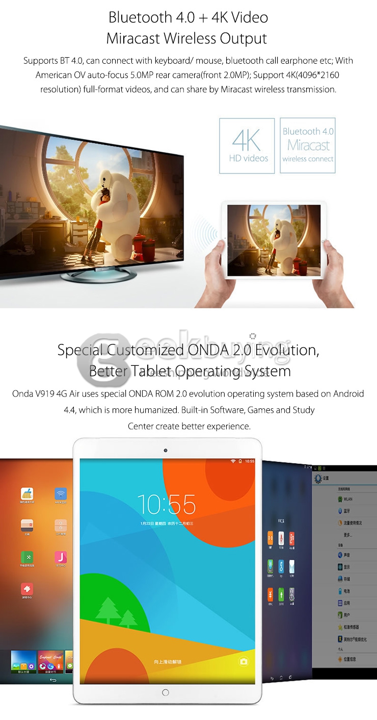 Onda V919 4G Air Phablet 9.7