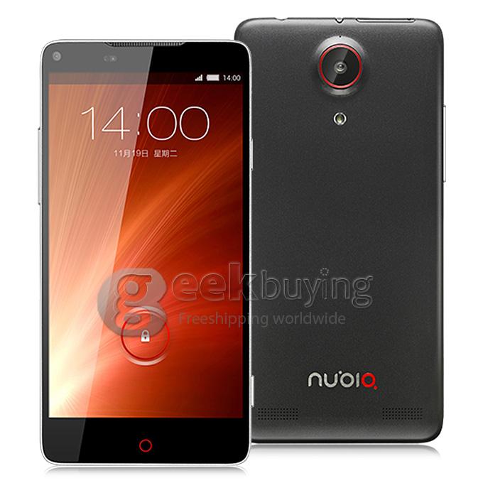 ZTE NUBIA Z5S 5.0 Inch FHD Android 4.4 2GB 16GB Smartphone Qualcomm Snapdragon 800 Quad Core Gorilla Glass 3 - Black