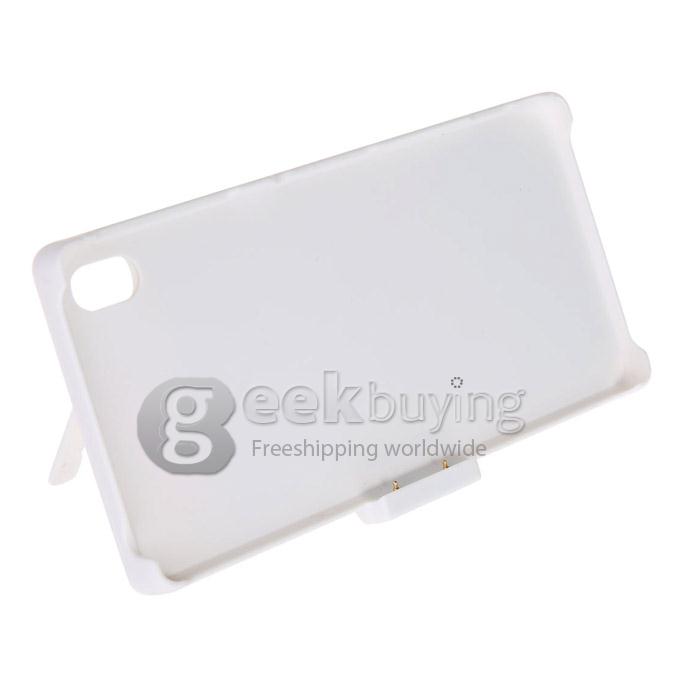 3200mAh External Backup Battery Powebank Cover Case For Sony Experia Z3 - White