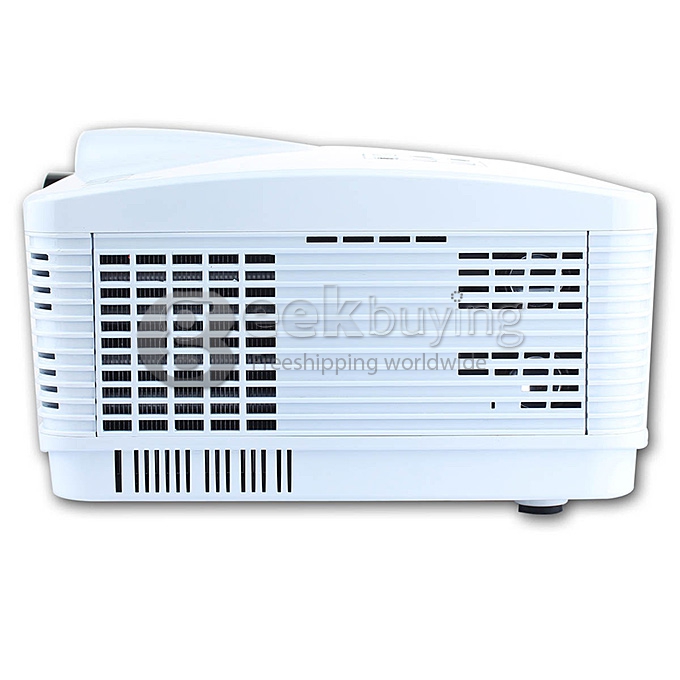 UHAPPY U1 HD 3D Projector 16:9 3HDMI 1080P 3000Lm HD DVB-T Digital TV Projector For Home - White