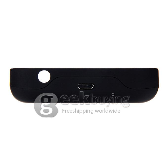 4200mAh Battery Power Pack Charger Cover Case For Samsung Galaxy S6 S6 Edge G9200 - Black