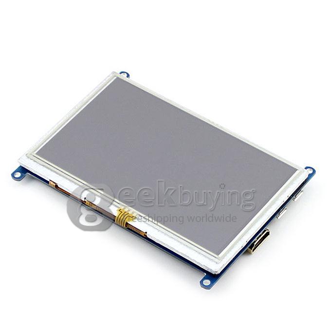 5 Inch Resistive Touch Screen LCD(B) HDMI USB Interface For Raspberry Pi/BB BLACK/Banana Pi Mainboard/PC