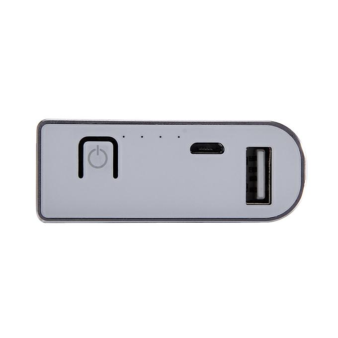 F3 Multi-function Intergradted Virtual Bluetooth Laser Keyboard with 5200mAh Power Bank - Gray