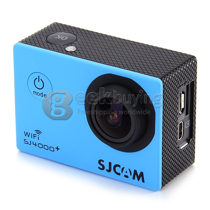 SJCAM SJ4000+ Plus WiFi Lite Version Novatek 96660 2K 30FPS 1.5inch 170 Degree Wide Angle Outdoor Sports Camera - Blue