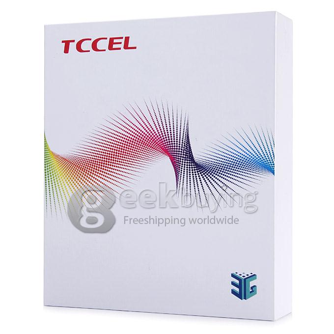 TCCEL V1 5.0 Inch QHD MTK6572W Dual Core 1.3GHz Smartphone Android 4.4 Smart Wake 3G GPS - White