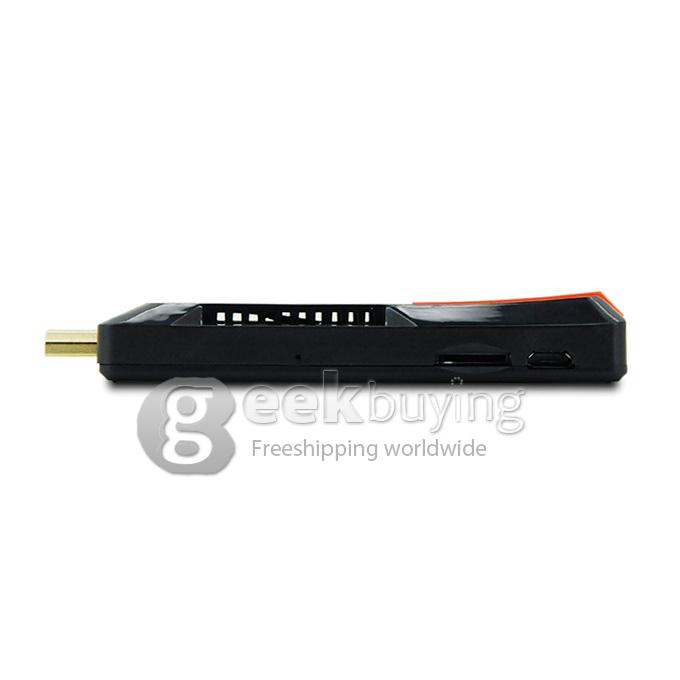 MK809 Android 4.4 TV Stick 4K Dongle RK3288 Quad Core 2G/8G HDMI H.265 802.11 b/g/n BT4.0 DLNA Wimo - Black