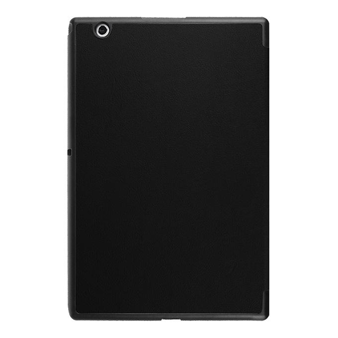 High Quality Ultra-Slim PU Leather Stand Cover Case For Sony Xperia Z4 Tablet - Black