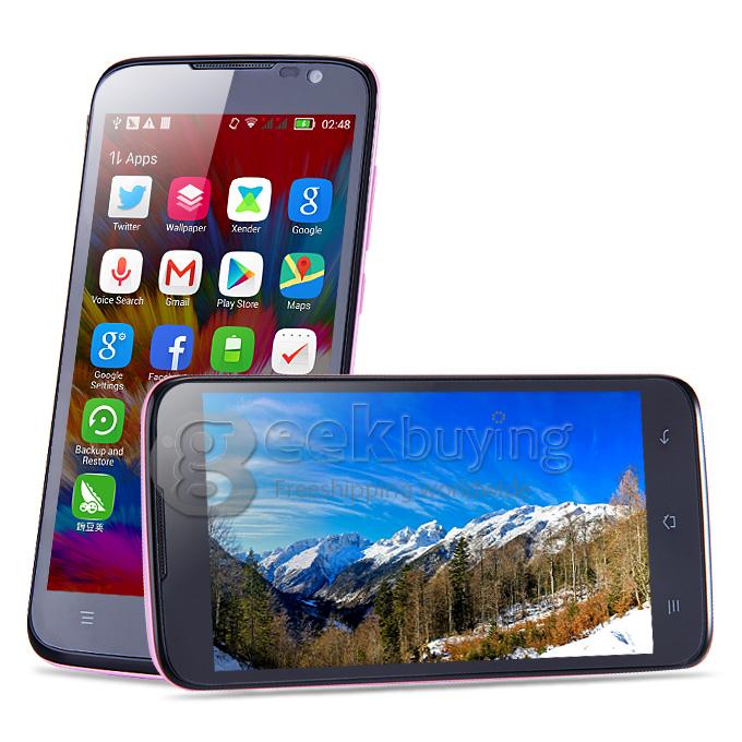 Blackview Zeta V16 5.0 Inch HD Android 4.4 1GB 8GB Smartphone MTK6592M Octa Core 1.4GHz 5.0MP 3G/GPS Miracast - Pink