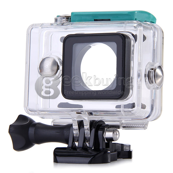 Makibes Waterproof Case For Xiaomi Yi Xiaoyi Sports Camera Diving 40M Back Up Case - Transparent