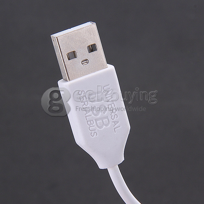 High Speed 7 Ports Expanded USB 2.0 Hub with On/Off Switch for Laptop Notebook Computer