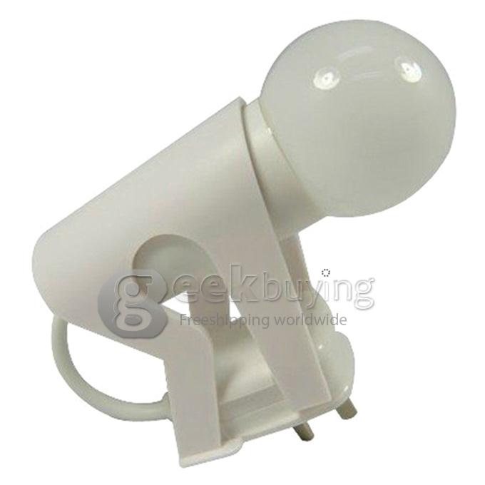 Doulex Figure Style Light Control LED Night Light Wall Lamp Energy Saving Sensor Lamp - White Light