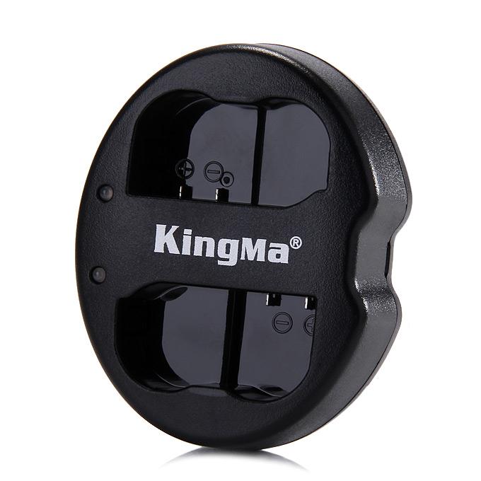 KingMa BM015-ENEL15 Camera Battery Charger for Nikon D7000 D800 D800E Camera Dual 2-Channel Battery Charger