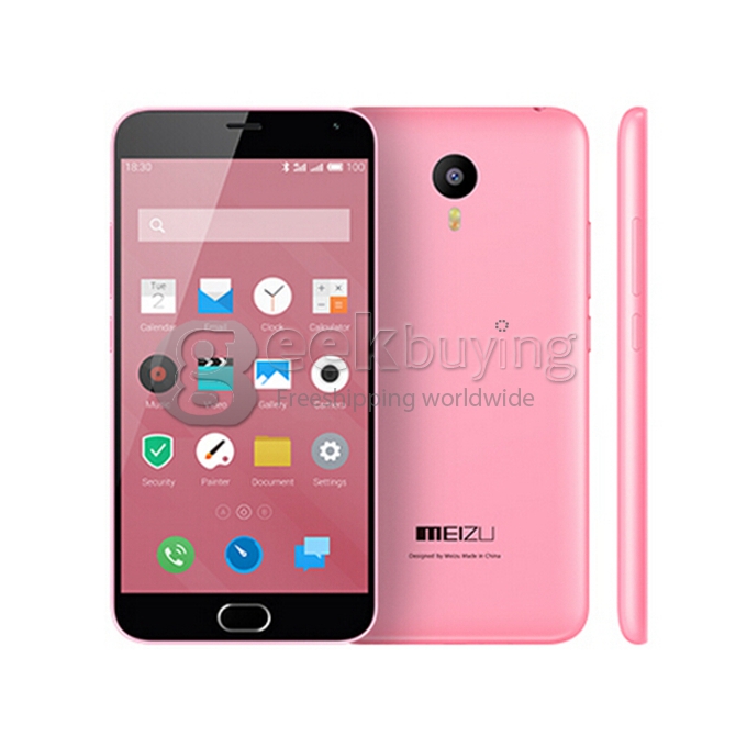 MEIZU M2 NOTE (MEILAN NOTE 2) 5.5inch FHD Android 5.0 2GB 16GB Smartphone 4G LTE MTK6753 Octa Core 1.3 GHz Smartwake Miracast - Pink