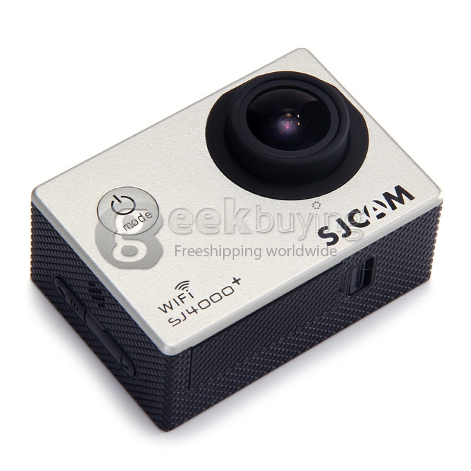 SJCAM SJ4000+ Plus WiFi Standard Version Novatek 96660 2K 30FPS 1.5inch 170 Degree Wide Angle Outdoor Sports Camera Home Security HD DV- Silver