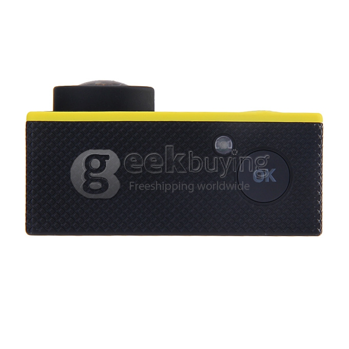 SJCAM SJ4000+ Plus WiFi Lite Version Novatek 96660 2K 30FPS 1.5inch 170 Degree Wide Angle Outdoor Sports Camera - Yellow
