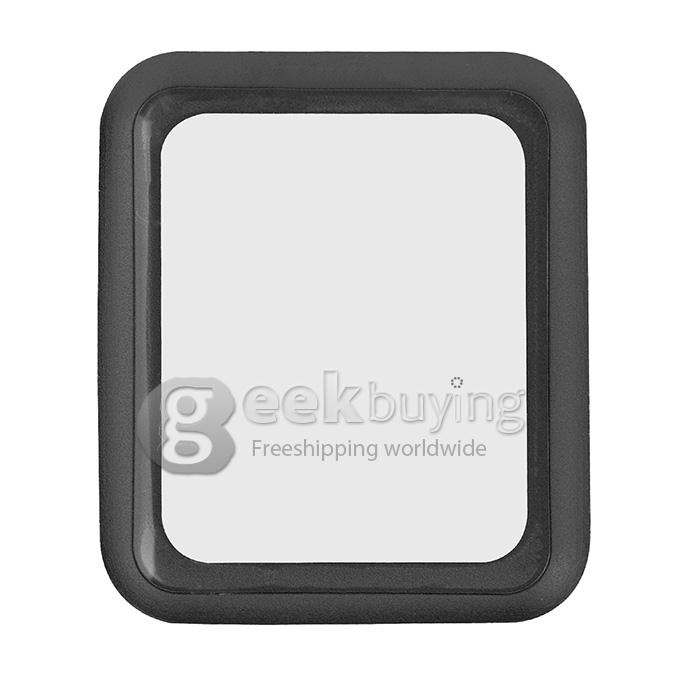Premium Glass Film 0.2mm Tempered Glass Screen Protector for Smart Watch Apple Watch 38mm - Black