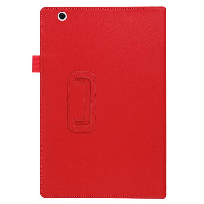High Quality Folio PU Leather Stand Cover Case For Sony Xperia Z4 Tablet PC - Red