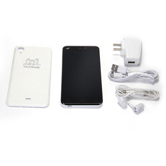 ViewSonic V500 4G Smartphone 5.5inch FHD Android 4.4 OS 2GB RAM 16GB ROM MSM8926 Quad Core 1.2GHz Miracast - White