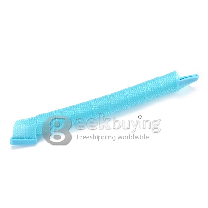 M Size Instant DIY Perm Forming Circle Spiral Hair Curler Roller 10 Pieces - Random Color
