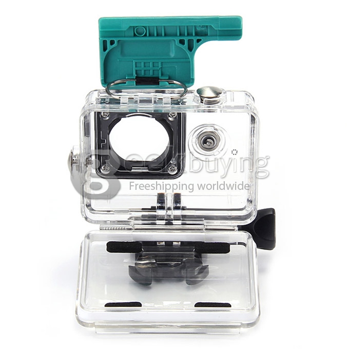 Makibes Waterproof Case For Xiaomi Yi Xiaoyi Sports Camera Diving 40M Back Up Case - Transparent