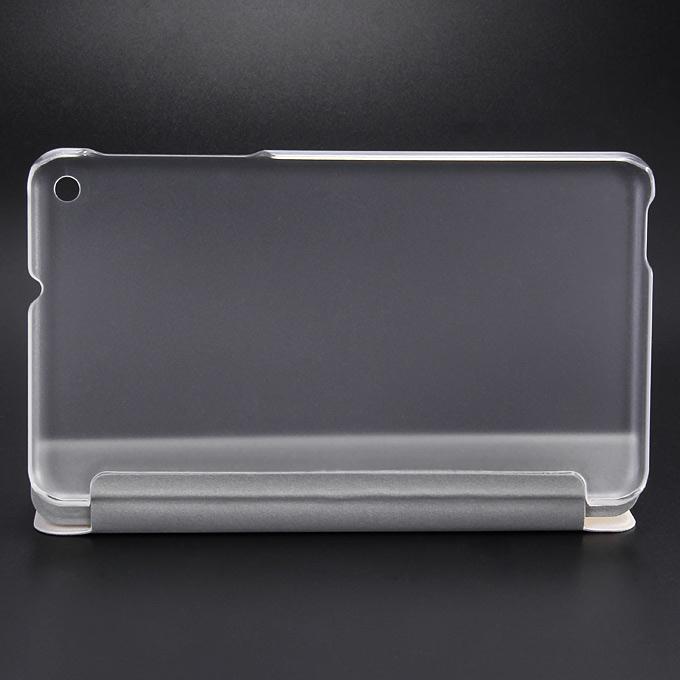 HUAWEI T1-701U PU Leather Stand Cover Case for HUAWEI Honor T1 7 Inch Tablet PC - White