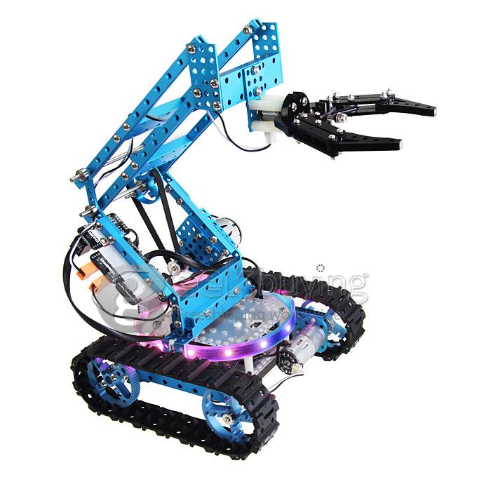 Makeblock Ultimate Robot Kit Smart RC Robot Tank - Blue