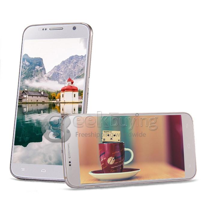 LANDVO L6 5.0inch QHD MTK6572 Dual Core 1.0GHz Smartphone Android 4.4 512MB 4GB 2.0MP Dual Camera 3G - Gold