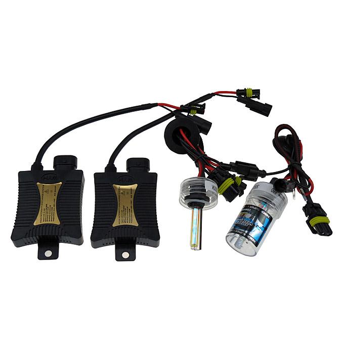 9005/HB3 55W 4300K 12V Xenon HID Kit Car Headlight Slim Ballast Xenon Bulb Warm White light - Black