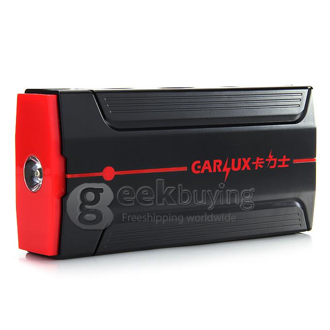C300 13800mAh Carlux Multi-function Jump Starter Emergency Mobile Power Bank Portable Car Battery Charger - black