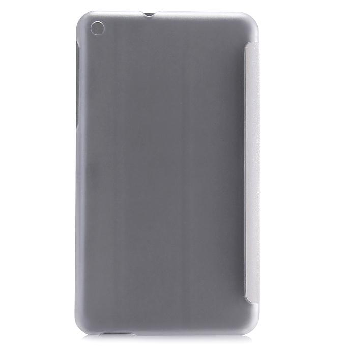 HUAWEI T1-701U PU Leather Stand Cover Case for HUAWEI Honor T1 7 Inch Tablet PC - White
