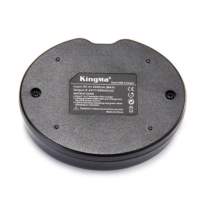KingMa BM015-LPE8 Dual 2-Channel Camera Battery Charger for Canon EOS 700D 650D 600D 550D