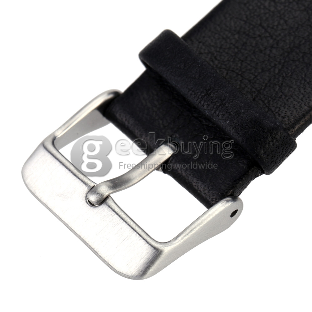 Zeblaze Rover Multifunctional Smart Watch MTK2501 Chip Toughened OGS Panel BT4.0 With Premium Leather Strap - Silver