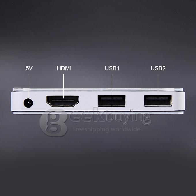 Egreat i5 Wintel Mini PC Windows 8.1 Intel Z3735F Quad Core 2G/32G 2.4G/5G Dual Band WIFI BT4.0