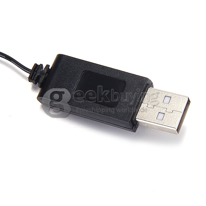 JJRC H12C 3.7V 1S Lipo Battery USB Charger JST Plug 500mAh Output H12C-12