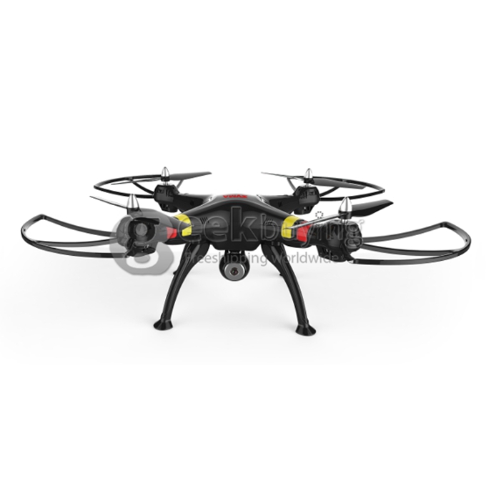 Syma X8W Explorers WiFi FPV RC Quadcopter RTF With 2.0MP Camera Headless Mode - Black
