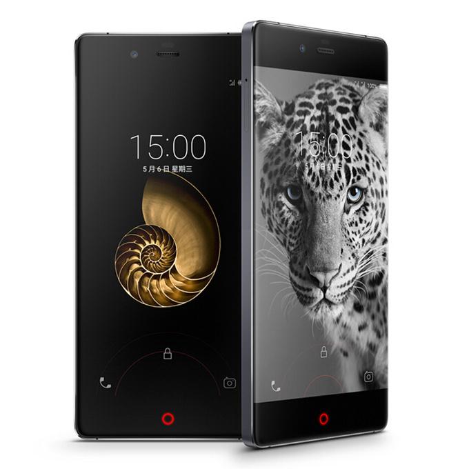 ZTE Nubia Z9 5.2Inch FHD 64bit 4G LTE Android 5.0 Smartphone 3GB 32GB Snapdragon 810 Octa Core 2.0GHz 16.0MP - Black