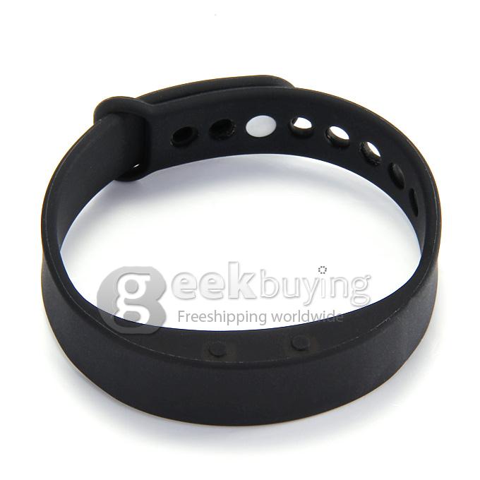 W5 Multifunctional LED USB Smart Bracelet With 3D Pedometer /Sleep Monitor Functions - Black