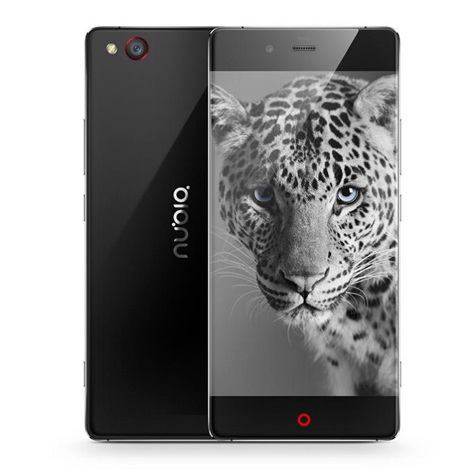 ZTE Nubia Z9 5.2Inch FHD 64bit 4G LTE Android 5.0 Smartphone 3GB 32GB Snapdragon 810 Octa Core 2.0GHz 16.0MP - Black