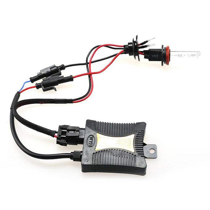 9005/HB3 55W 4300K 12V Xenon HID Kit Car Headlight Slim Ballast Xenon Bulb Warm White light - Black
