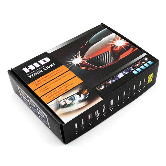 9005/HB3 55W 4300K 12V Xenon HID Kit Car Headlight Slim Ballast Xenon Bulb Warm White light - Black