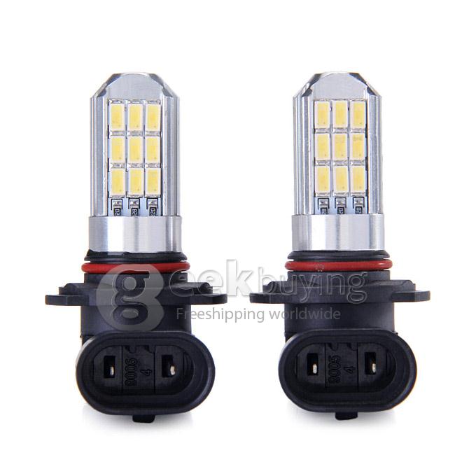 9005 5.4W 27-LED 324LM White Light Car Fog Light Brake Light / Backup Light / Headlamp