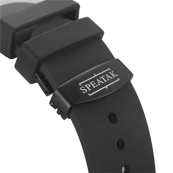 WH291 Speatak Fashion Men Quartz Sports Watch Large Round Dial Four Movements - Black