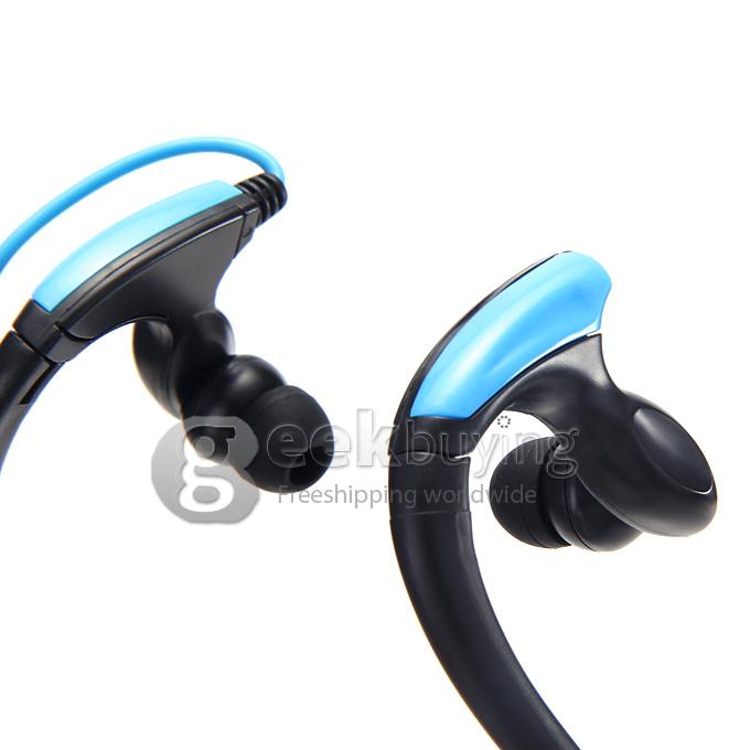 Kimmar MDR-J039 3.5mm Plug Sweatproof Headphone Compatible With iPhone/iPod/other Devices - Blue