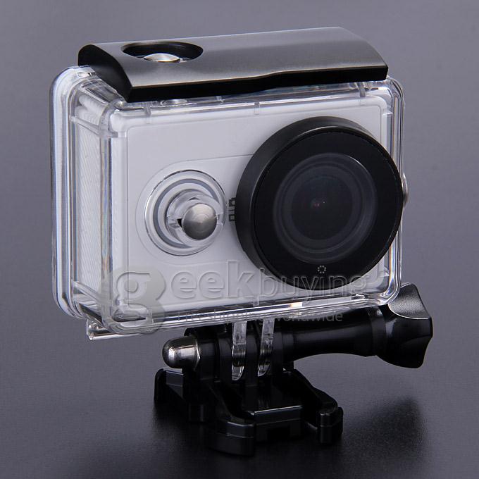 Waterproof Case for Yi Xiaoyi Sports Camera Diving 40M Back Up Case - Black
