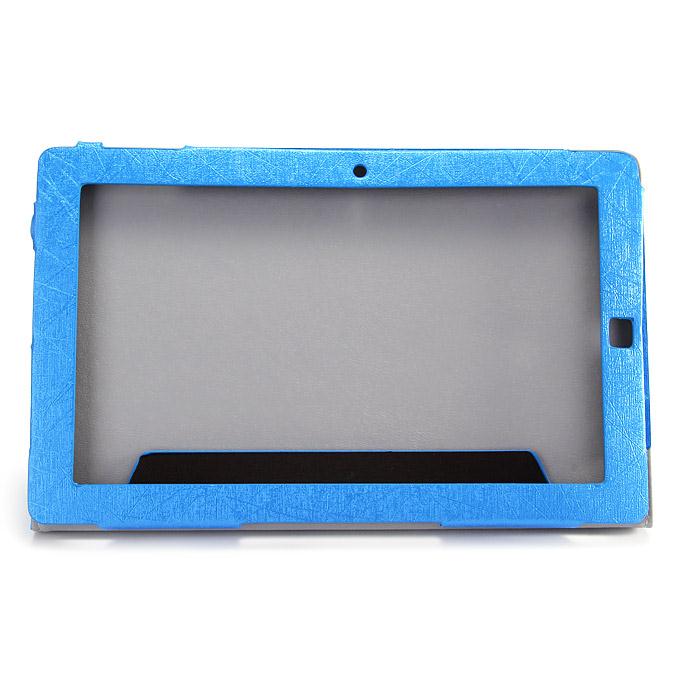 High Quality PU Leather Stand Case for CHUWI Vi10 10.6 Inch Tablet PC - Blue