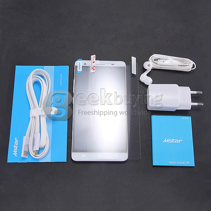 Mstar S700 5.5inch HD 4G LTE Android 5.0 2GB 16GB 64bit MTK6752 Octa Core 1.7GHz Smartphone 13.0MP Dual Camera - White
